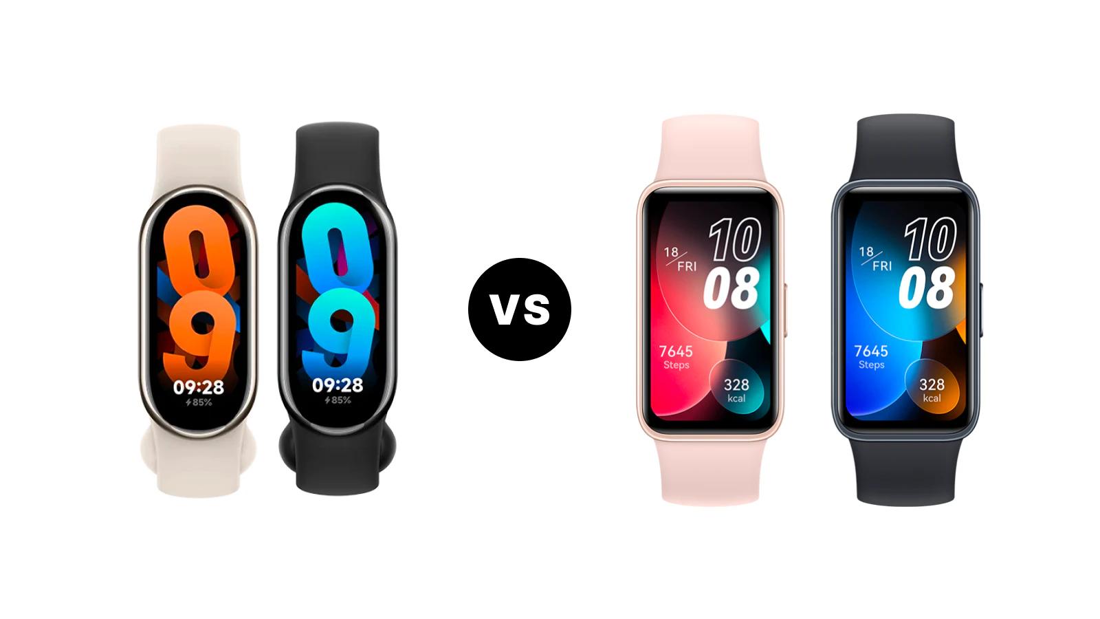 Xiaomi Band 8 vs HUAWEI Band 8を徹底比較！のサムネイル